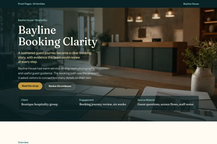 Long-Form Case Study layout preview