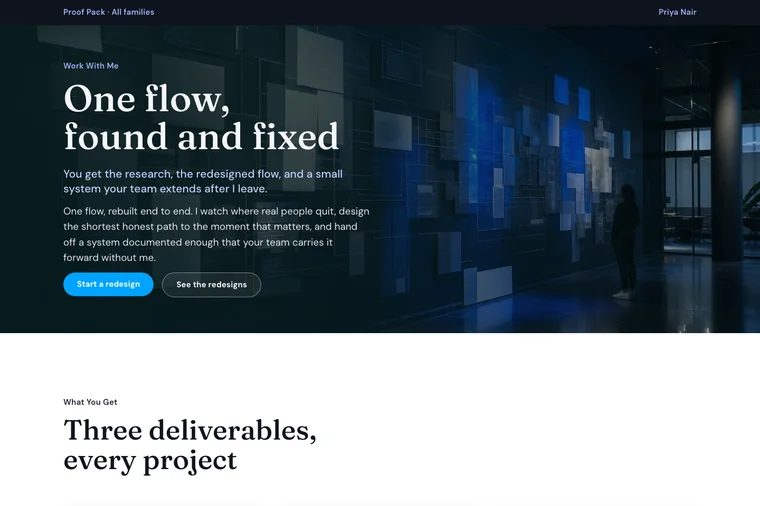 Consultation Close layout preview