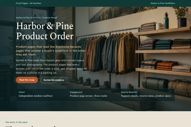 Long-Form Case Study layout preview