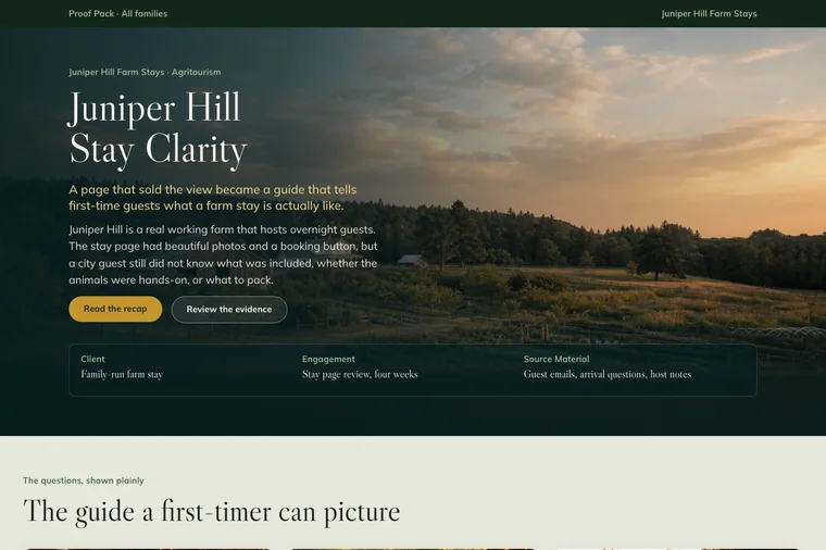 Long-Form Case Study layout preview