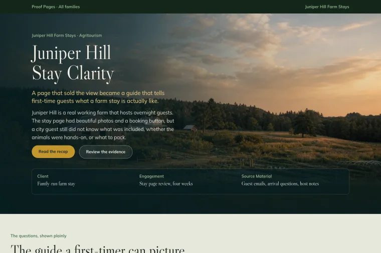 Long-Form Case Study layout preview