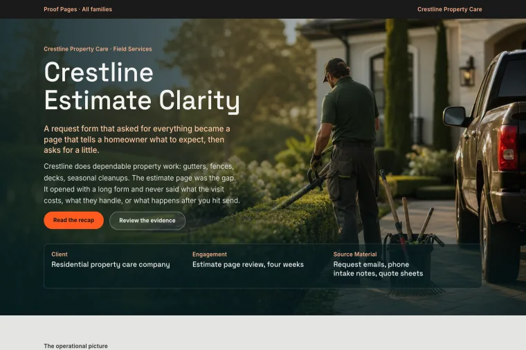 Long-Form Case Study layout preview